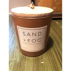 Sand & Fog NEW Amber & Fig 11.5oz Candle